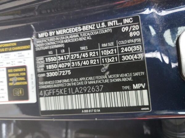 2020 MERCEDES-BENZ GLS 450 4MATIC - Image 13