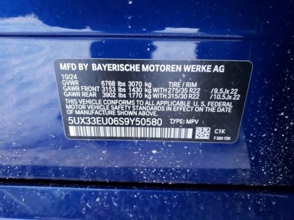 2025 BMW X5 M60I - Image 14