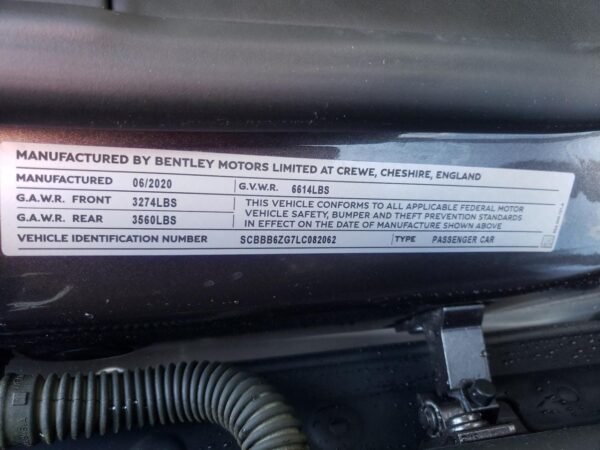 2020 BENTLEY FLYING SPUR - Image 13